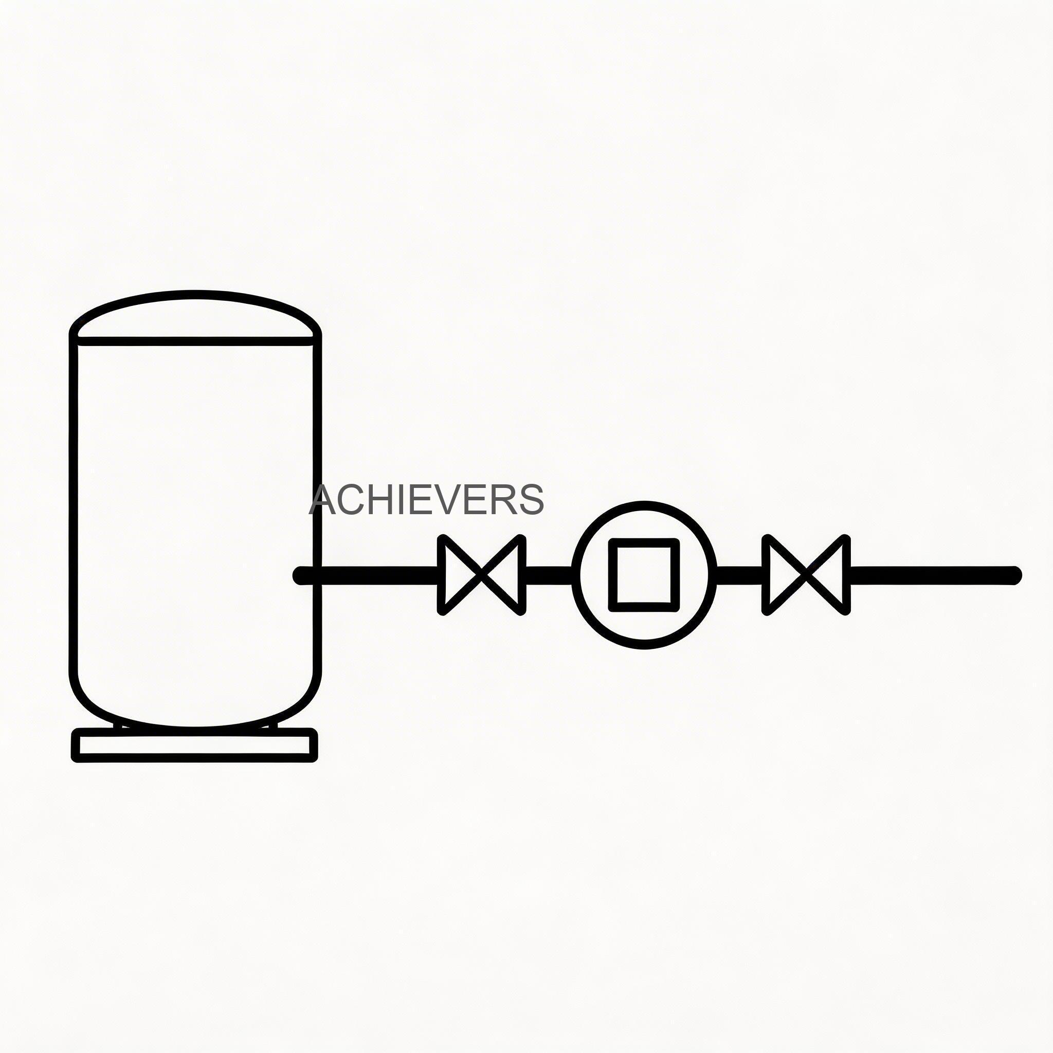 Technical cross-section diagram of the oval gear Diesel Flow Meter illustrating the positive displacement mechanism and fluid flow path