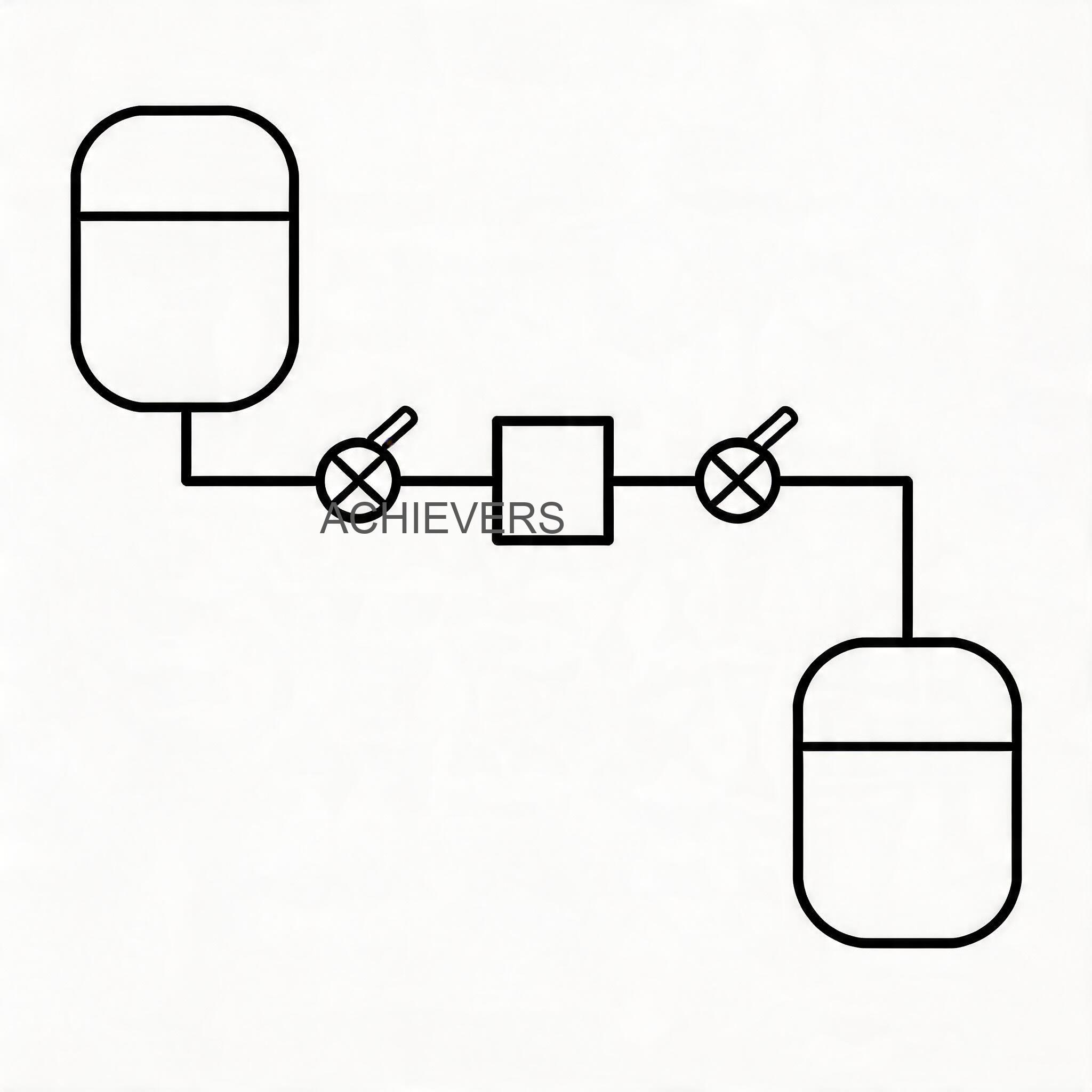 Technical process cross-section diagram showing the internal turbine rotor mechanism, fluid flow path, and magnetic pickup sensor of the flow meter