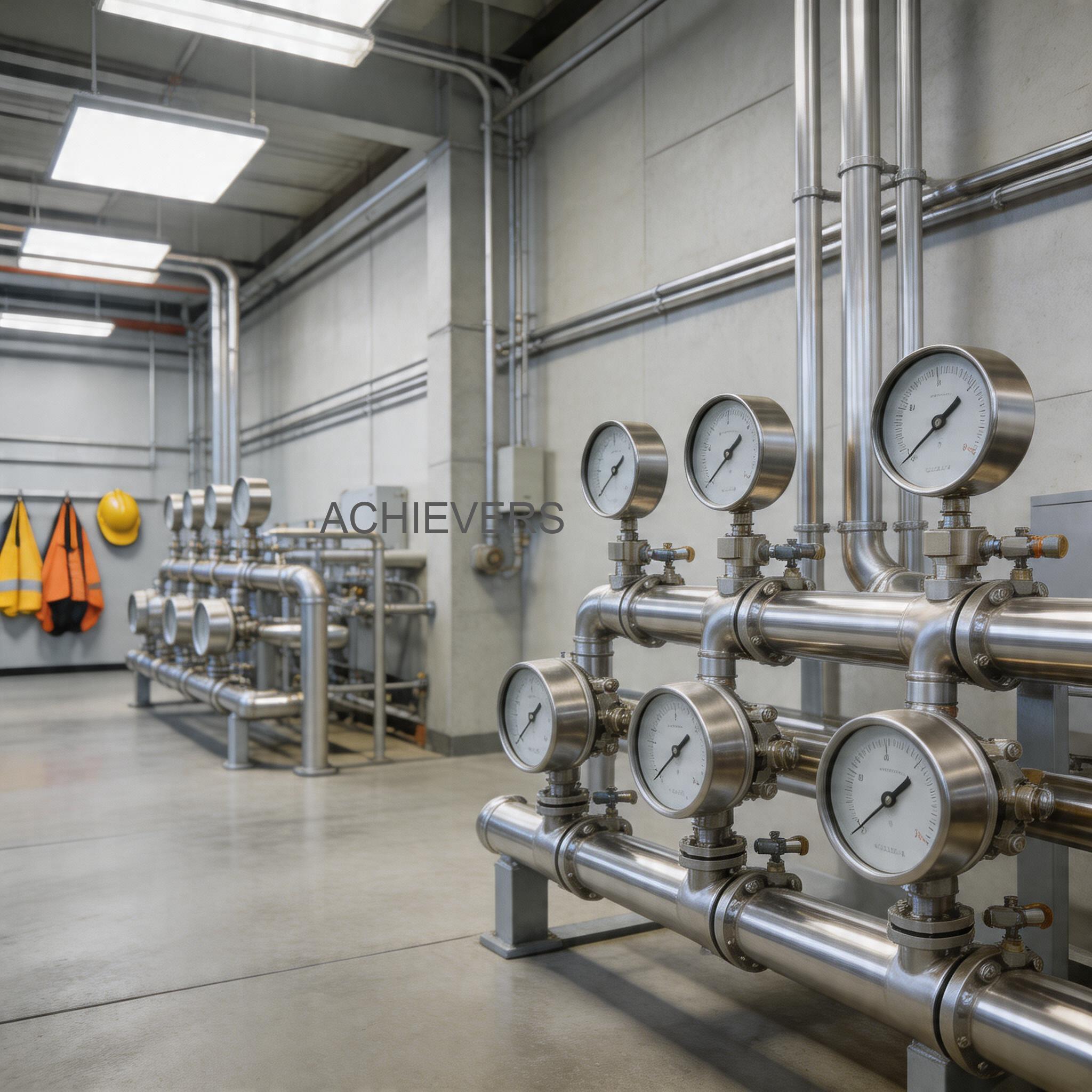 Fuel Flow Meters actively operating at a heavy industrial bulk fuel facility, demonstrating a hose-end dispensing application into heavy machinery