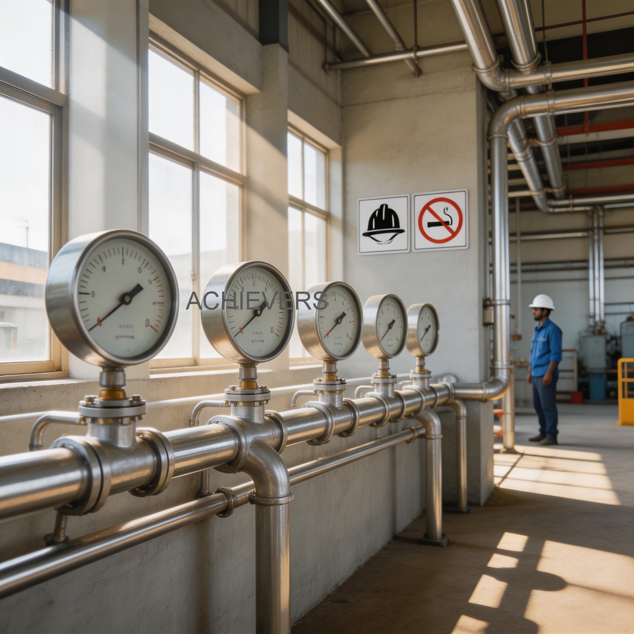 Fuel Flow Meters in productive use demonstrating measurable financial output at an active Indian industrial site with storage tanks in the background