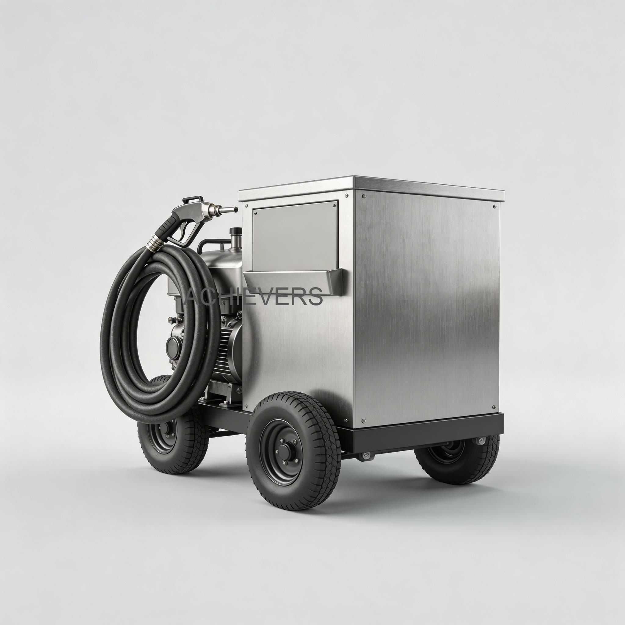 Technical overview of the main Mobile Diesel Dispenser configurations including hose reel and preset variants