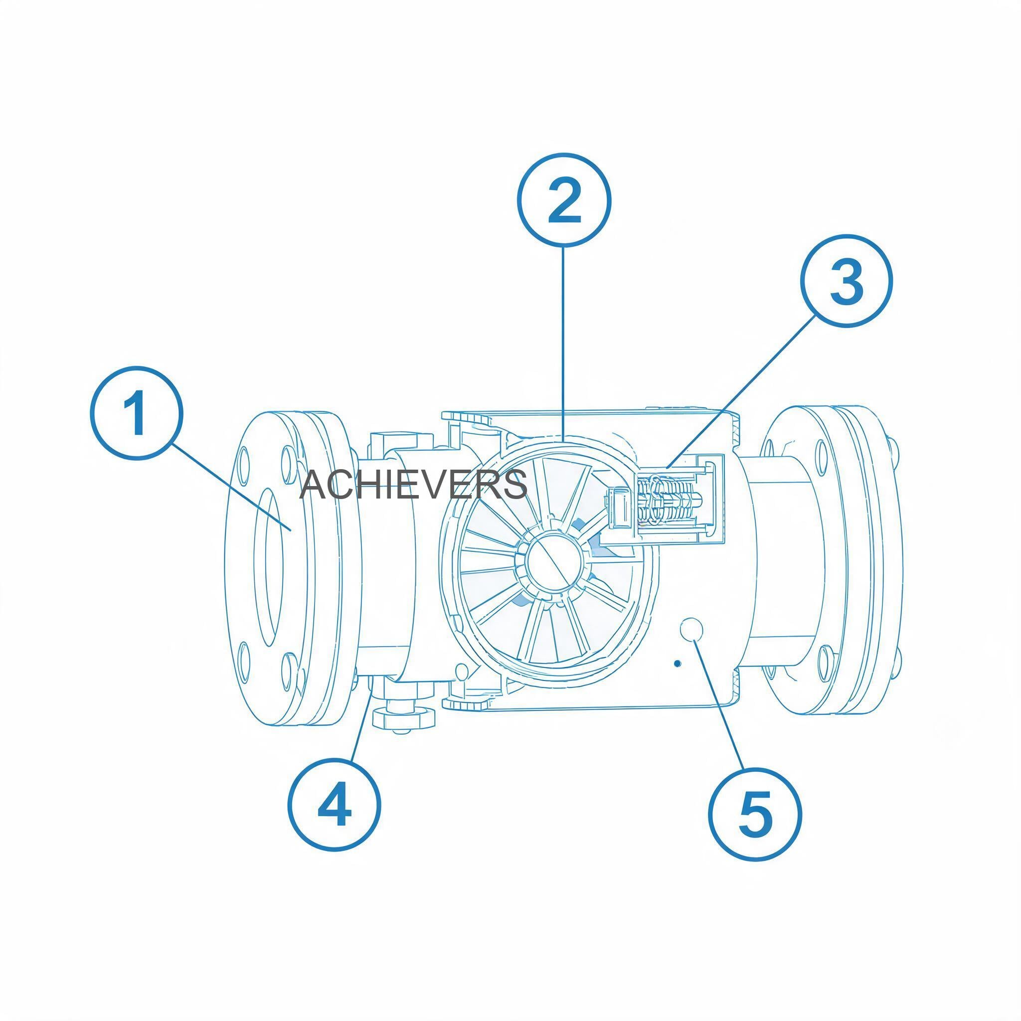 Schematic or cross-section of Diesel Dispensing showing internal flow path, wiring connections, and component positions for diagnostics