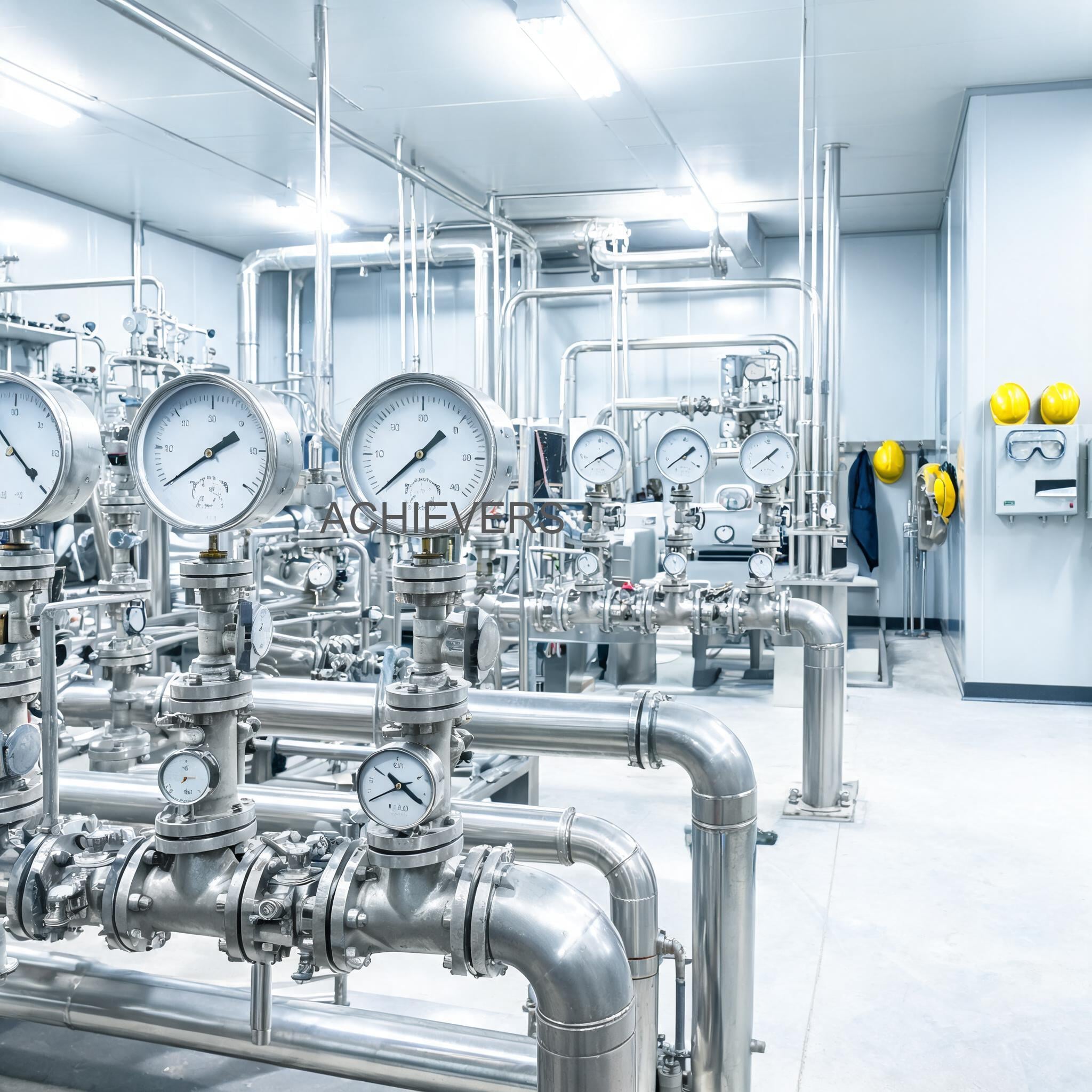 Well-maintained Fuel Flow Meters installation at a clean Indian industrial site as a reference