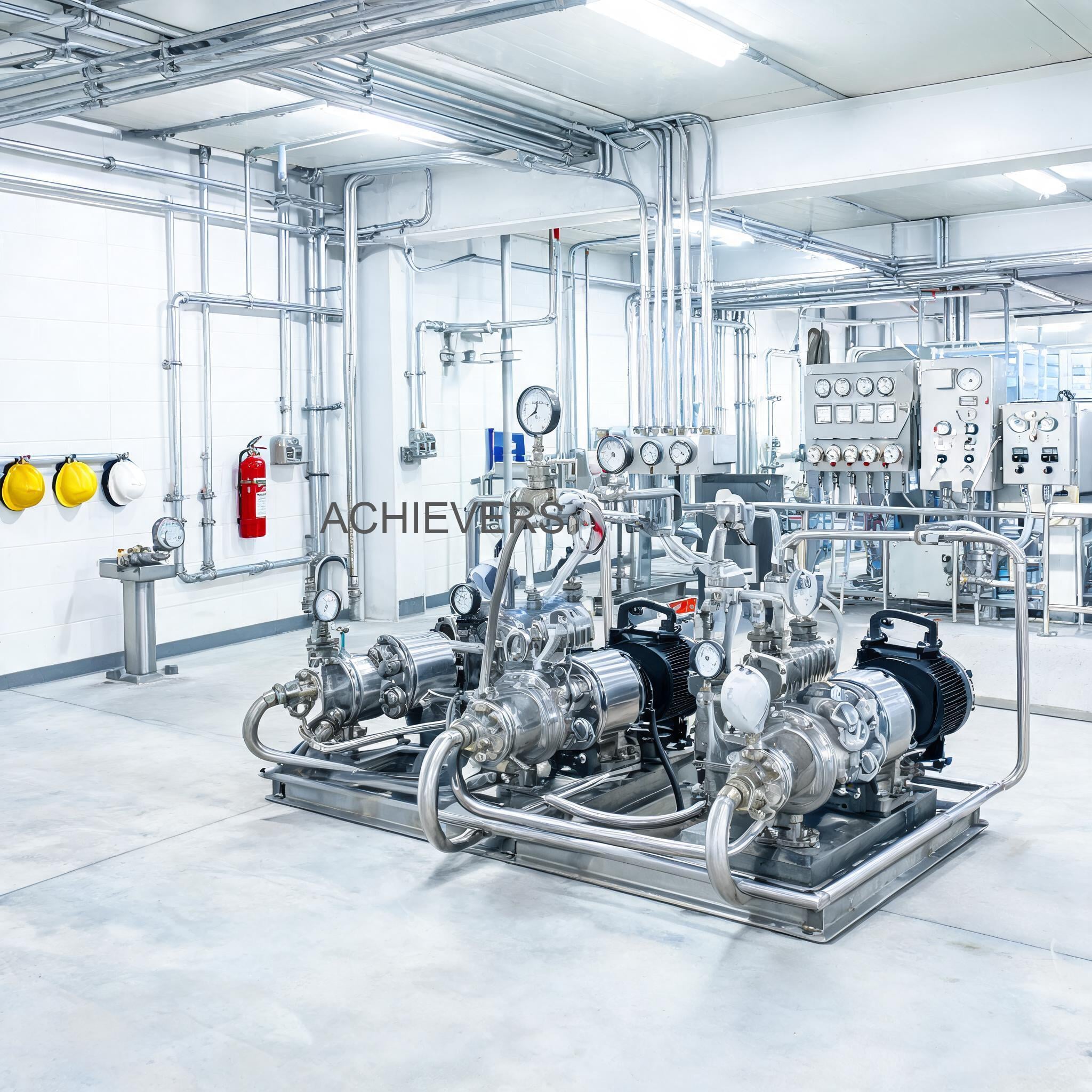 Fuel Transfer Pumps operating productively at an Indian industrial site, attached to a storage tank, demonstrating proper hose management and clear access for maintenance