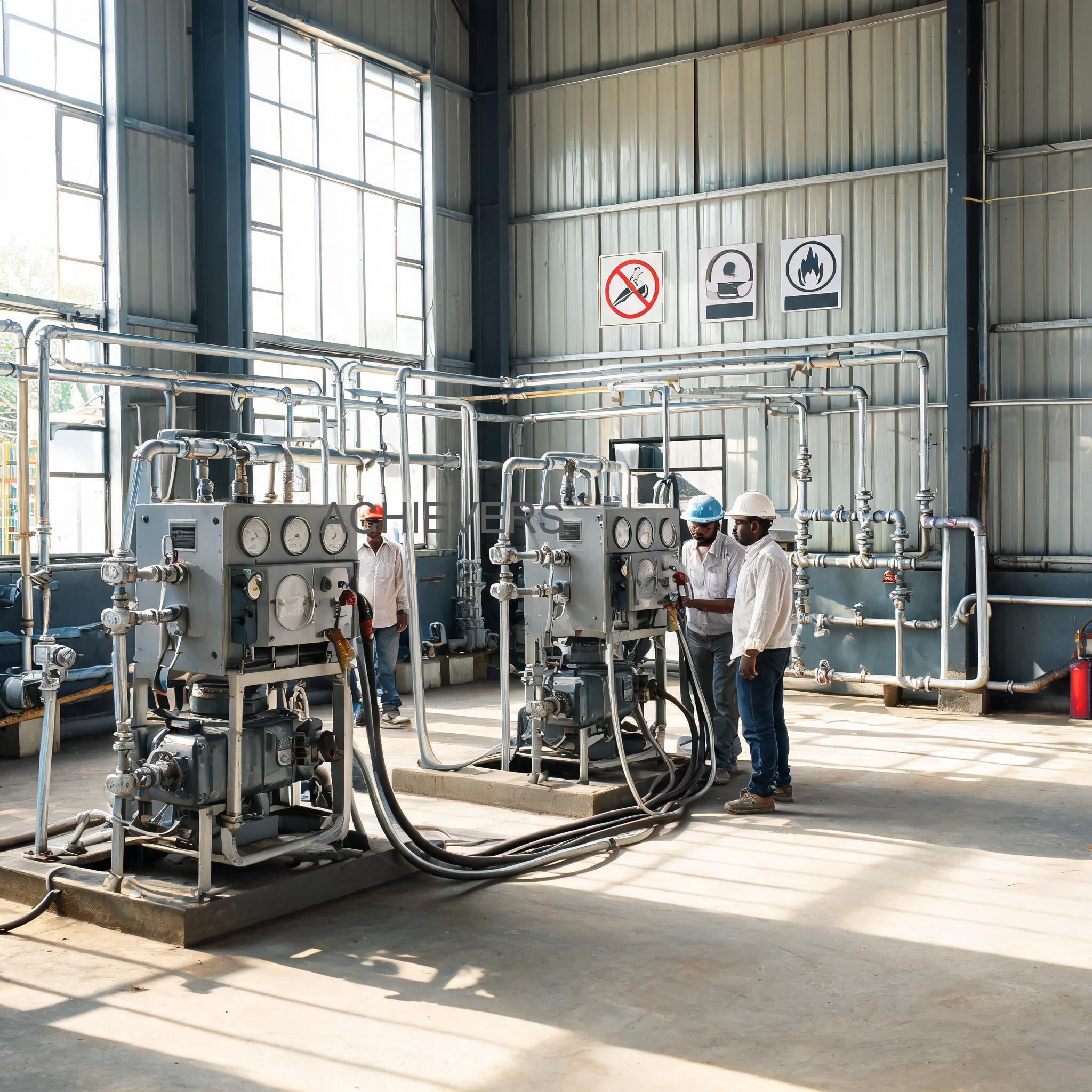 Fuel Transfer Pumps in productive use demonstrating measurable financial output at Indian industrial site