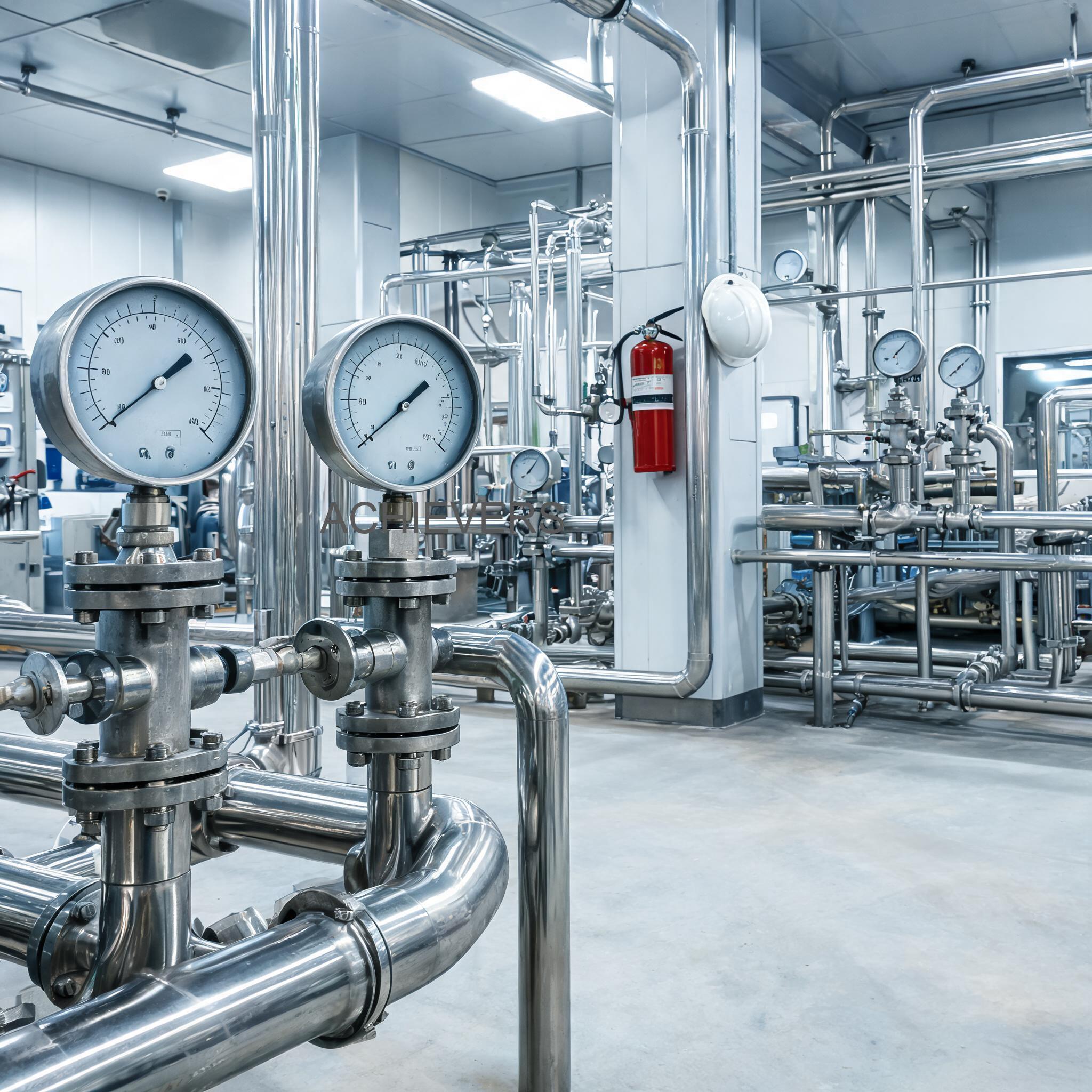 Fuel Flow Meters installed and operating at an Indian industrial facility showing correct setup